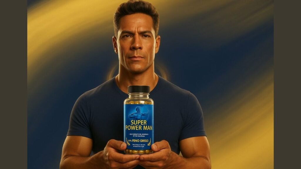 Super Power Man Funciona? Super Power Man é confiável? Super Power Man é Bom mesmo? 4 suplemento masculino, aumento de energia, vitalidade masculina, performance física, feno-grego, saúde do homem, aumento de disposição, força e resistência, estilo de vida ativo, bem-estar masculino