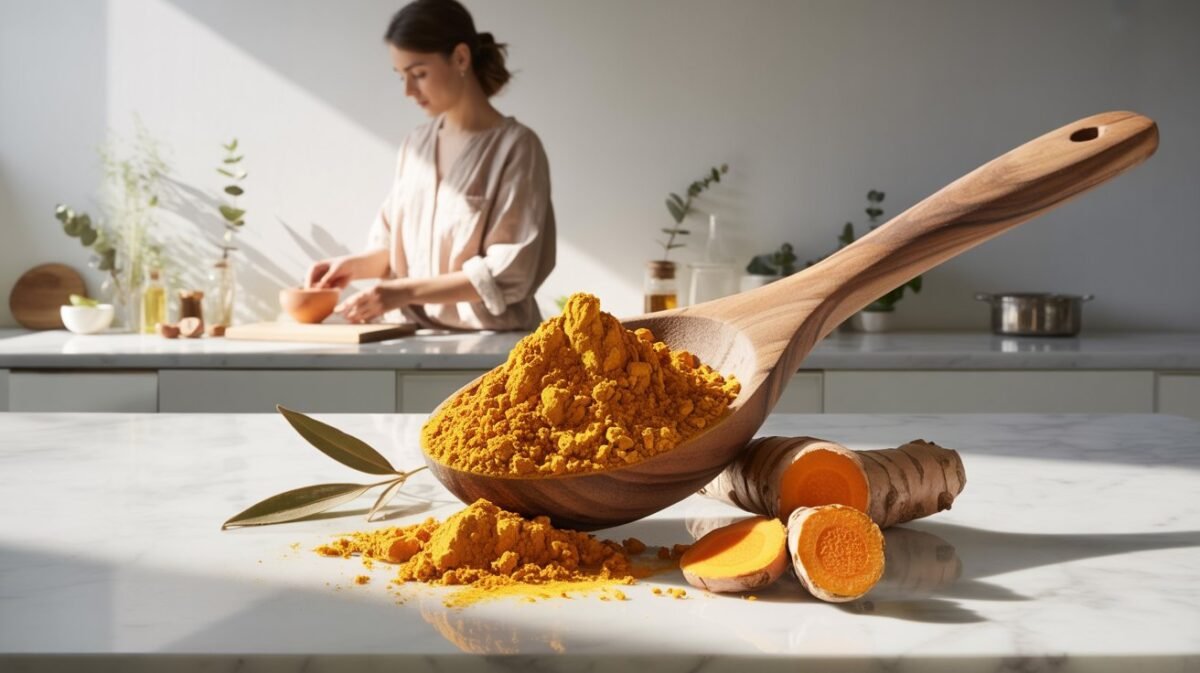 Cúrcuma em cápsula