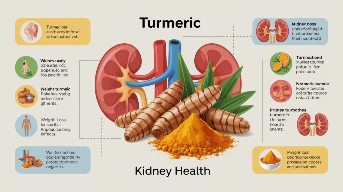 Cúrcuma Faz Mal para os Rins