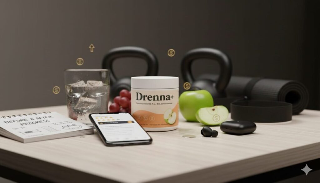 Em quanto tempo o Drenna Mais apresenta resultados