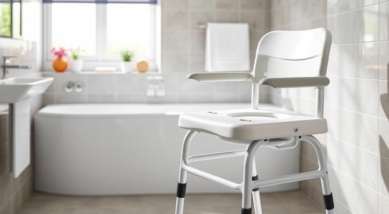 Cadeira de Banho para Higienização