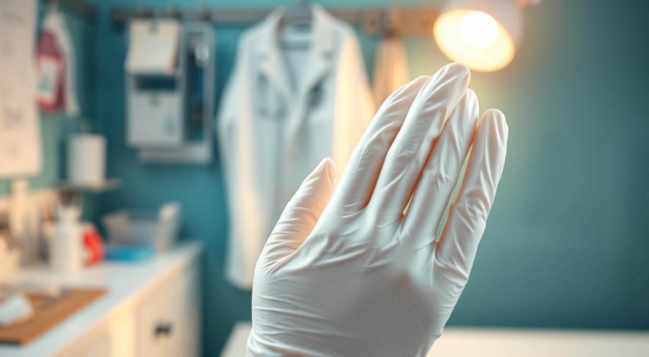 Luva de Látex Descartável Inoven