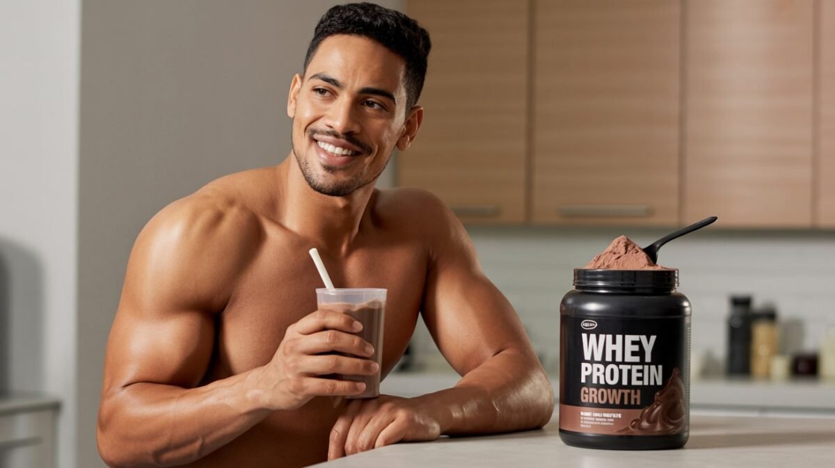 Whey Protein Growth Chocolate Vale a Pena