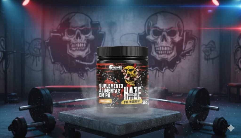 Pré-Treino Haze Hardcore Growth Supplements é Bom? Review Completo Uva. 14 Onde comprar, custo-benefício e comparação com outros pré-treinos