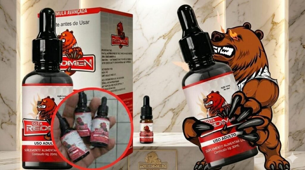 Gota RedMen é Melhor que Outros Estimulantes Masculinos? 3 redmen resultados