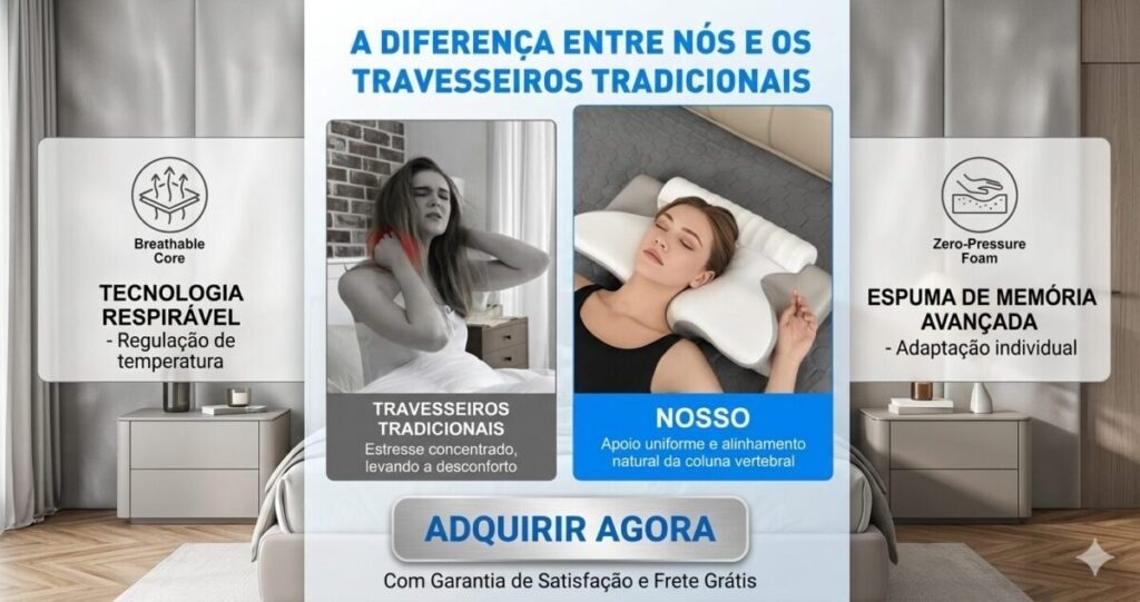 2em1 Travesseiro Ortopedico E Cervical Travesseiro Ajustavel auxilia a postura e bom