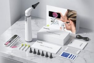 Otoscópio Digital com Câmera funciona