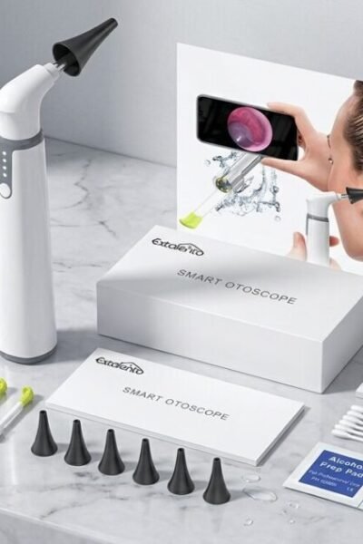 Otoscópio Digital com Câmera funciona