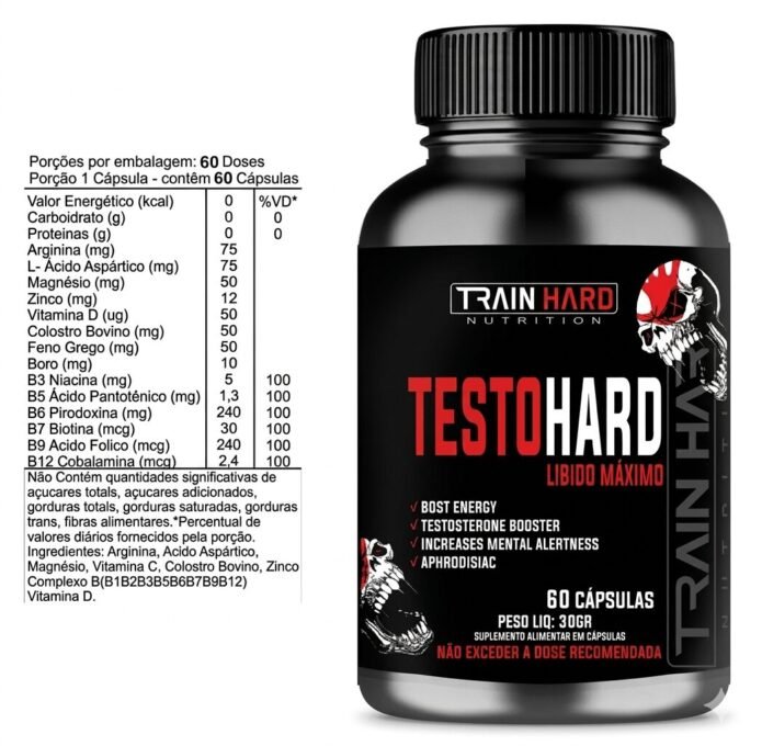 Testo Hard 60 Caps funciona