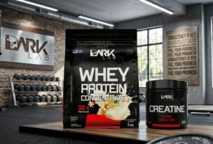 Whey Protein Concentrado 1kg Dark Lab Sabor Doce de leite