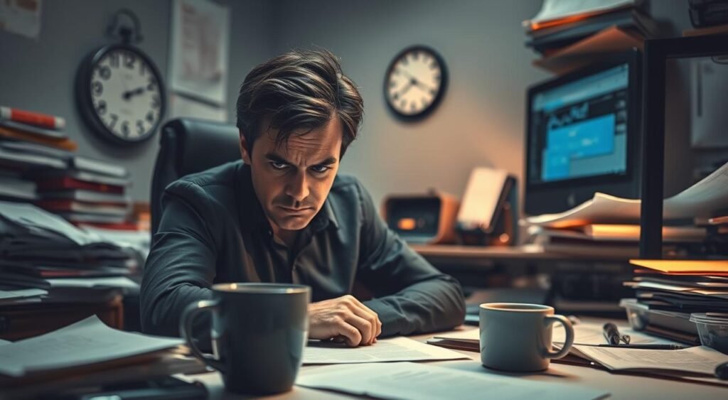 burn-on estágio anterior ao esgotamento