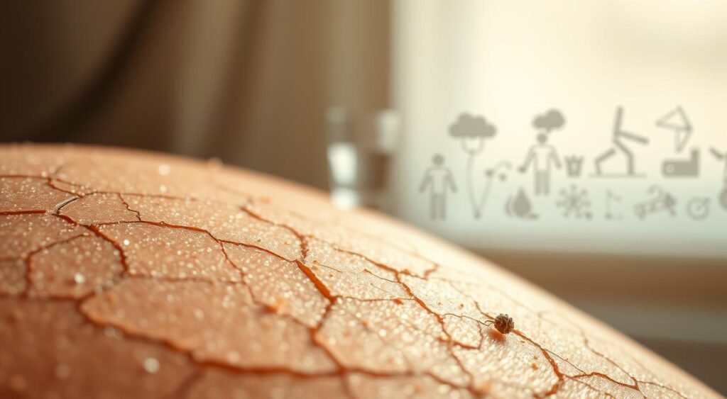 causas do ressecamento da pele