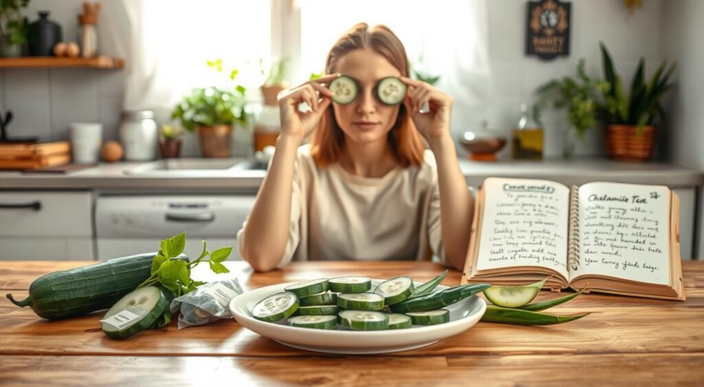 remédios caseiros para olheiras