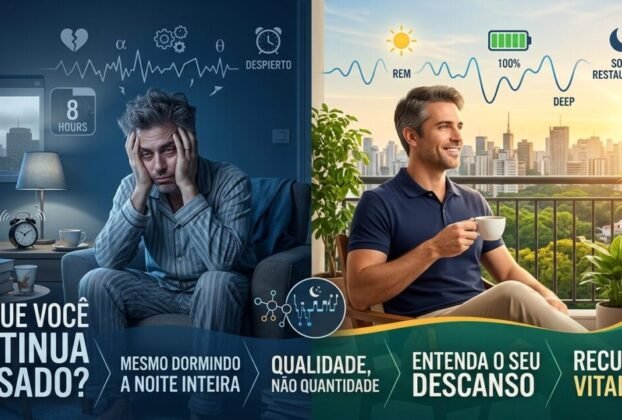 Por Que Você Continua Cansado Mesmo Dormindo a Noite Inteira Descubra