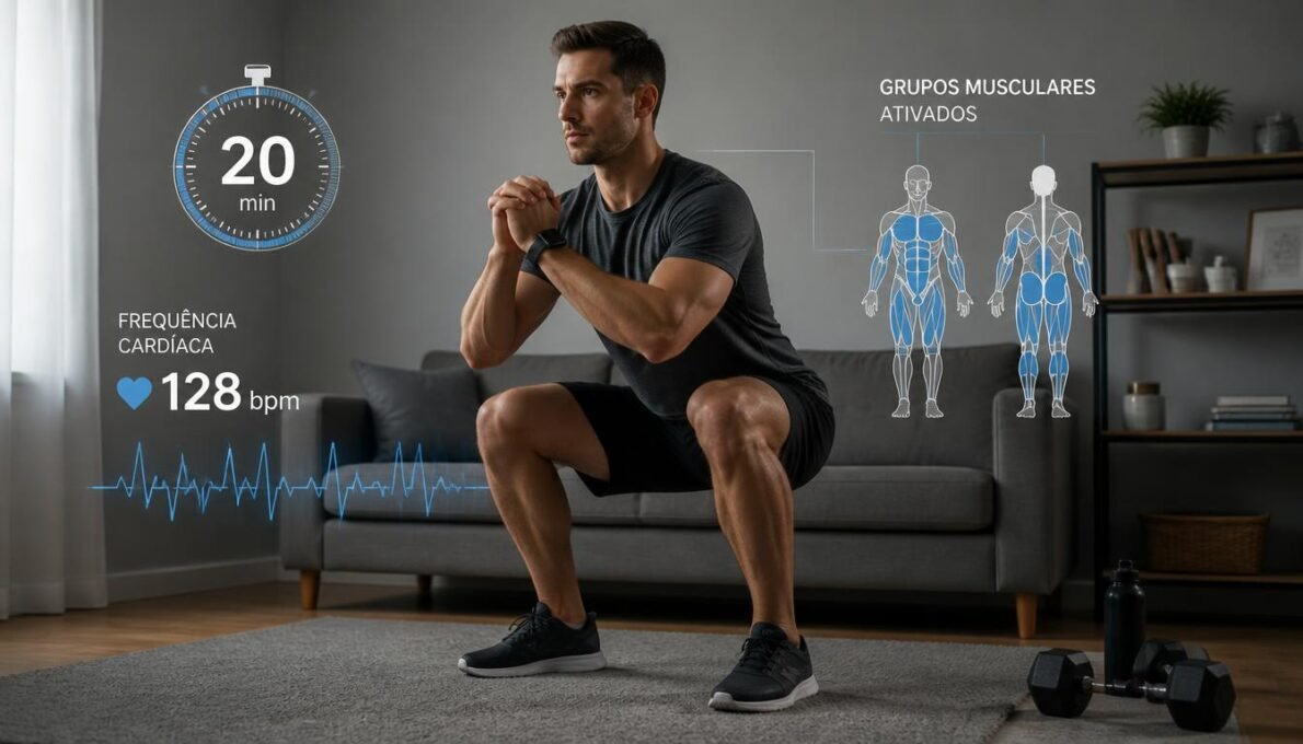 Treino em Casa 20 Minutos