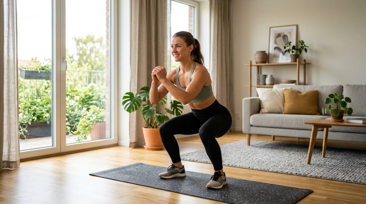Exercícios em Casa: Guia Completo com Treinos para Iniciantes, Emagrecer, Ganhar Massa e Manter a Rotina Sem Equipamento 1 Exercícios em Casa