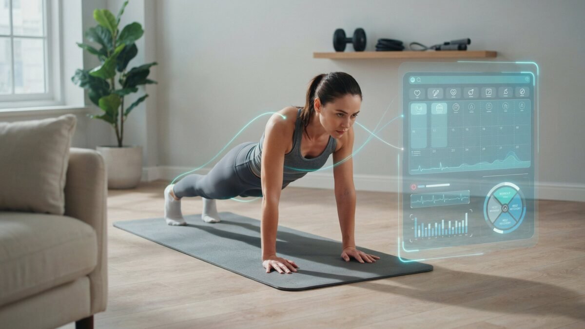 Rotina de treino em casa para a semana