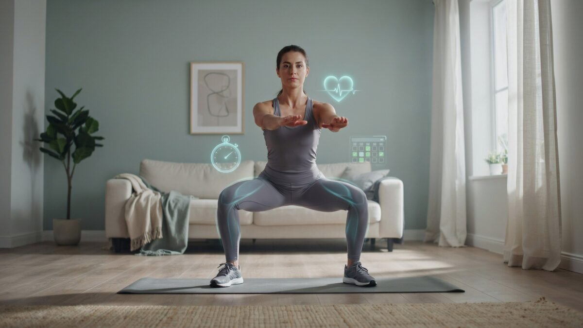 Treino em casa para iniciantes sem equipamento